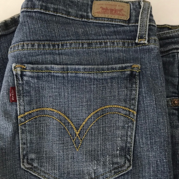 Levi's Denim - Pre loved Levi’s Superlow 518 jeans.